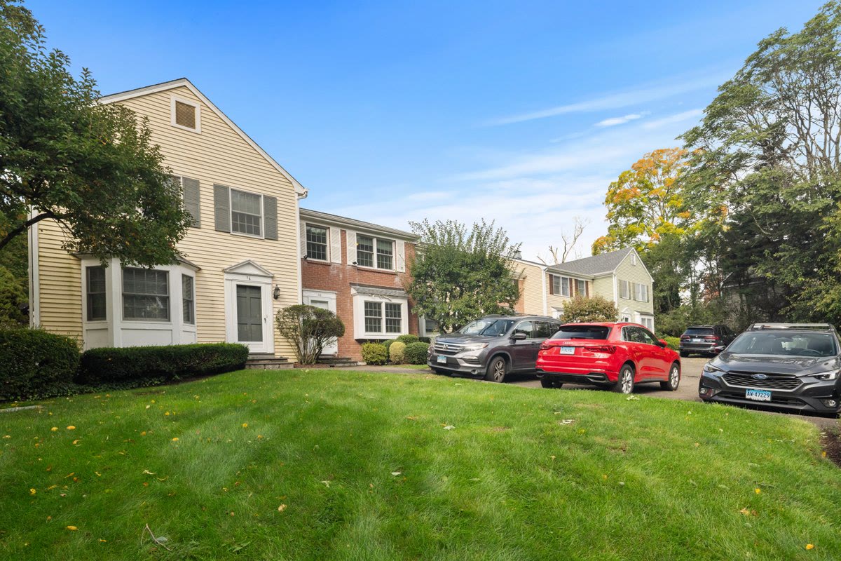 Condo exterior, New Canaan CT